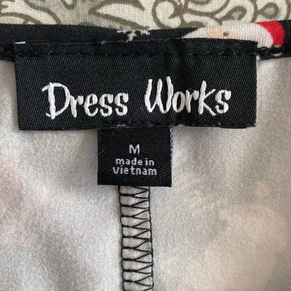 Dress Works Women's Santa Ho Ho Ho Christmas Dress Size Medium - Picture 3 of 6